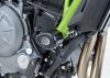 Aero padací chrániče R&G Racing pro motocykly Kawasaki Z650 Ninja 650 2017- černé